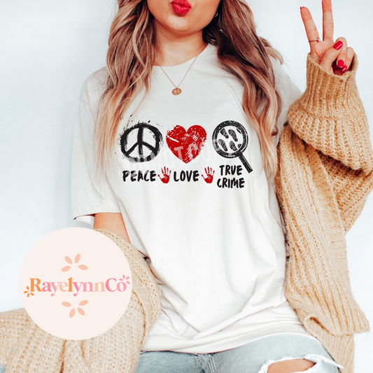 Peace, Love, True Crime