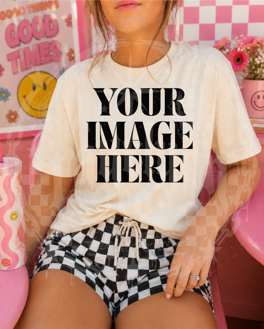 BELLA + CANVAS SOFT CREAM BLANK MOCK UP- DIGITAL DOWNLOAD