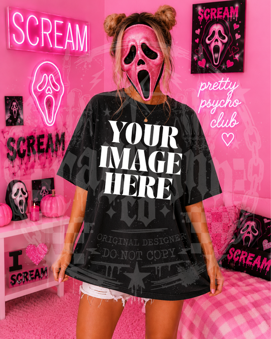 COMFORT COLOR BLACK BLANK MOCK UP- DIGITAL DOWNLOAD