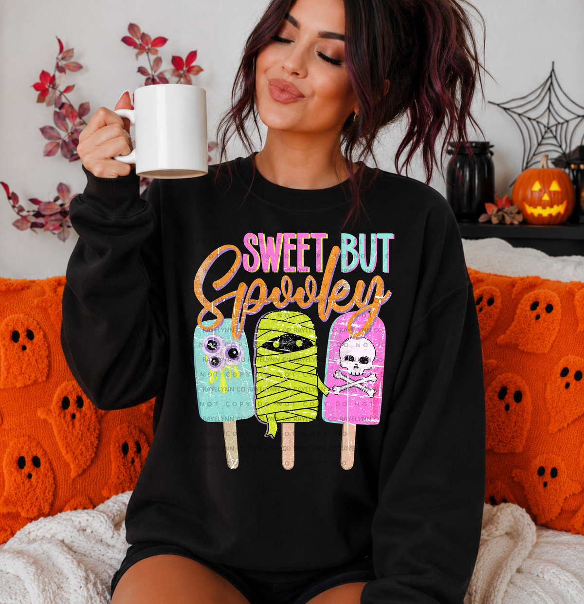 SWEET BUT SPOOKY-DTF TRANSFER