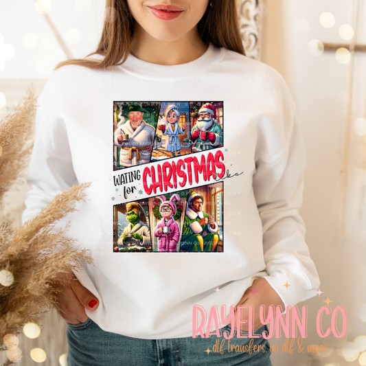 WAITING FOR CHRISTMAS- DTF