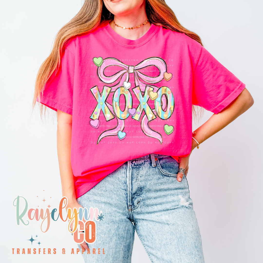 XOXO FAUX- DTF TRANSFER