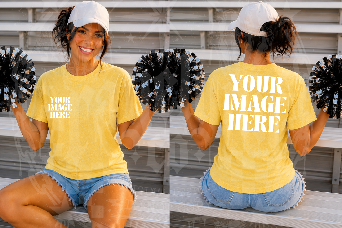 BELLA + CANVAS YELLOW BLANK MOCKUP- DIGITAL DOWNLOAD