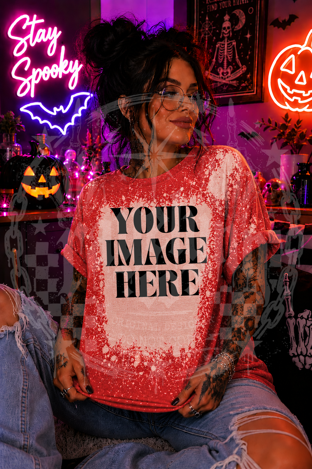 GILDAN RED BLANK MOCKUP- DIGITAL DOWNLOAD