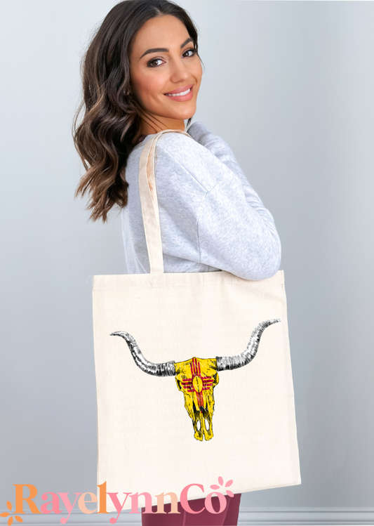 NEW MEXICO BULL- TOTE BAG