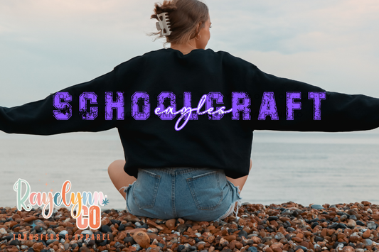 SCHOOLCRAFT- DTF TRANSFER