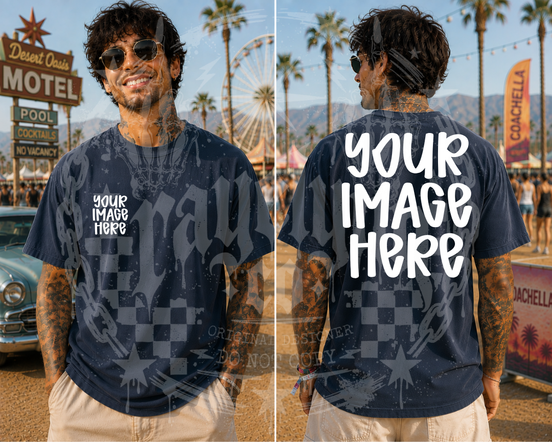 COMFORT COLOR NAVY BLANK MOCKUP- DIGITAL DOWNLOAD