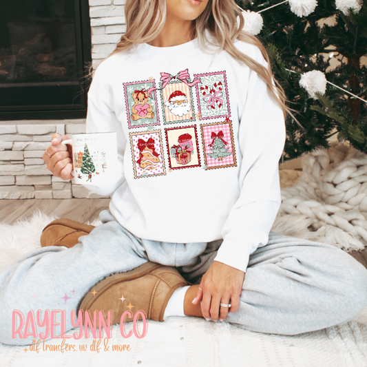 CHRISTMAS STAMPS- DTF