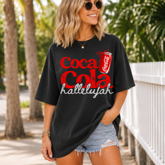 COCA COKE HALLELUJAH- DTF TRANSFER