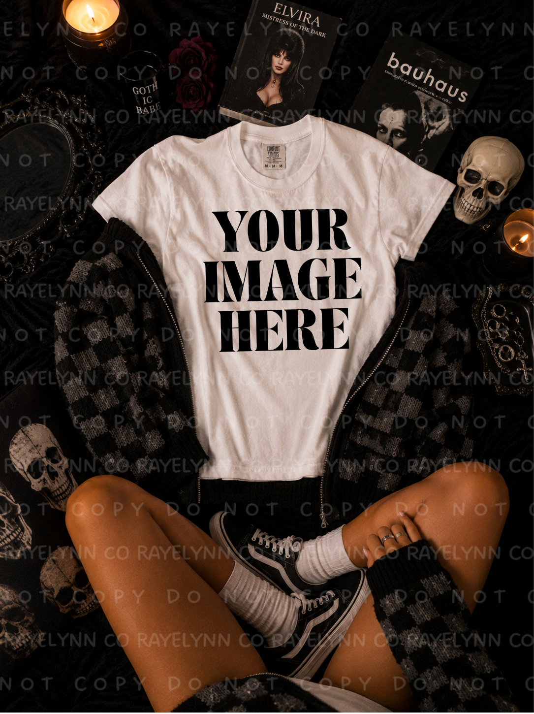 COMFORT COLOR WHITE BLANK MOCK UP- DIGITAL DOWNLOAD