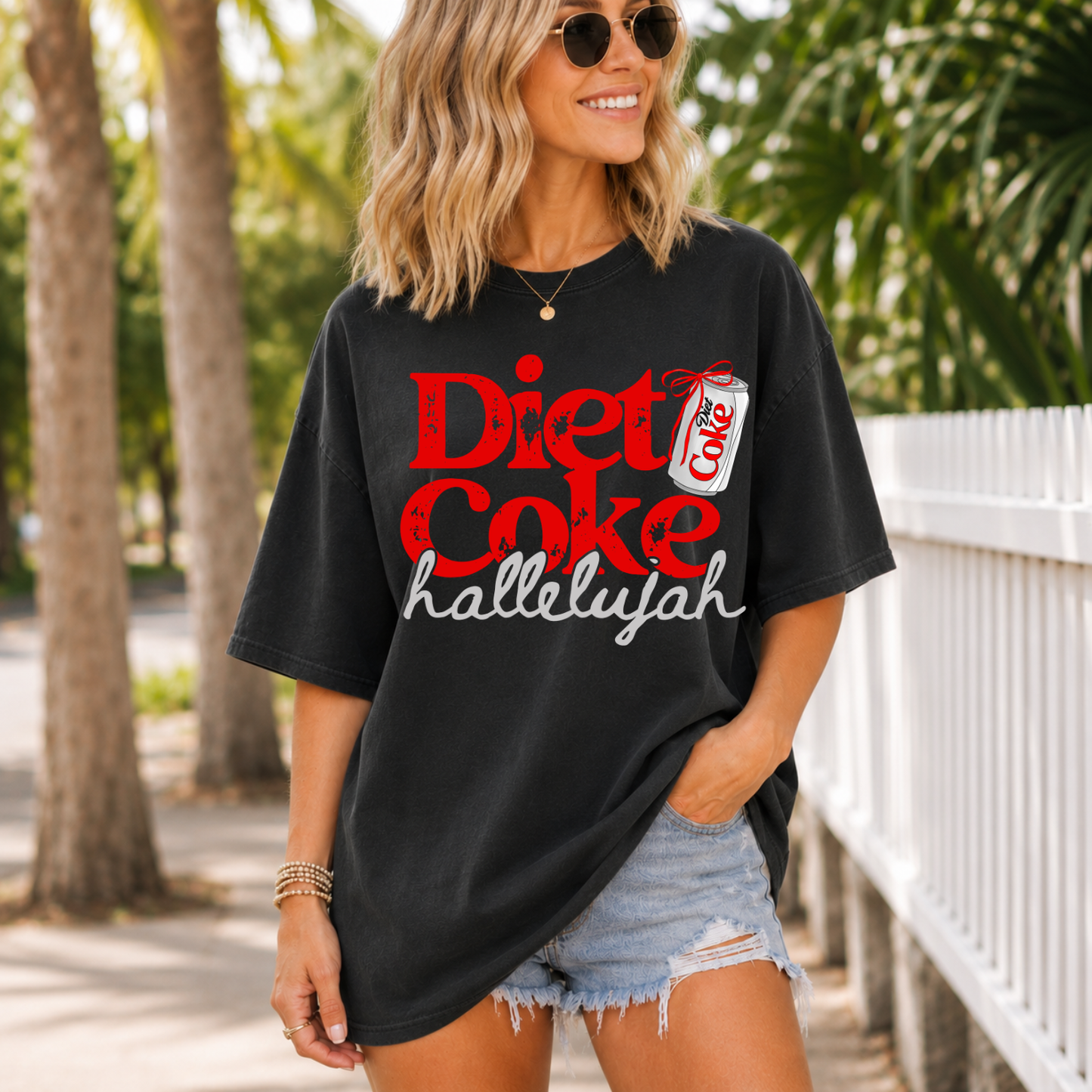 DIET COKE HALLELUJAH- DTF TRANSFER