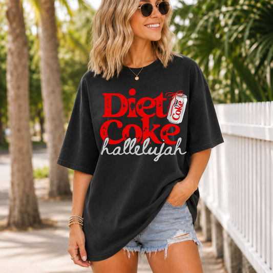 DIET COKE HALLELUJAH- DTF TRANSFER