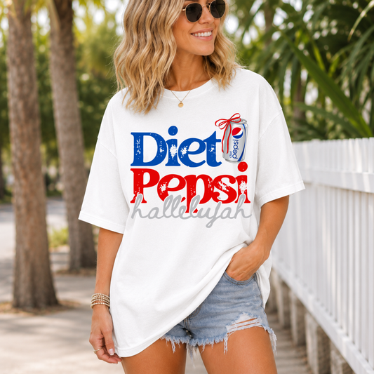 DIET PEPSI HALLELUJAH- DTF TRANSFER