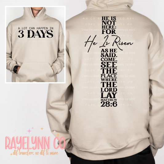 HE IS RISEN (BUNDLE)- DTF