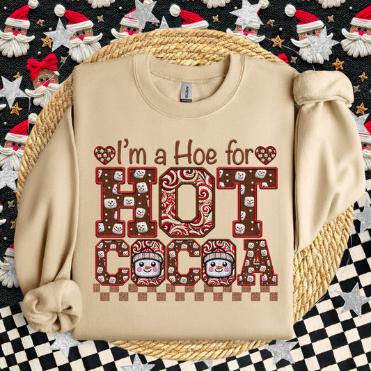 HOE FOR HOT COCOA- DTF