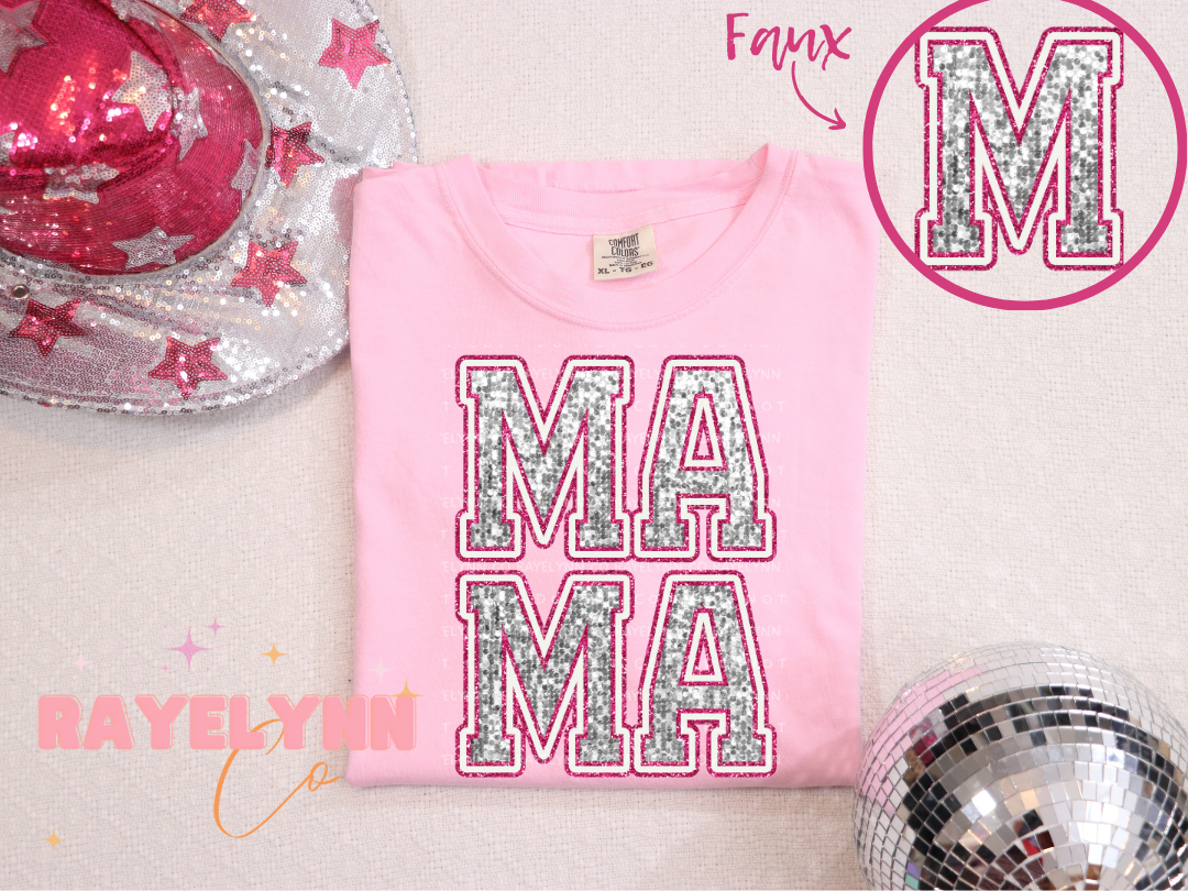 MAMA (SILVER)- DTF