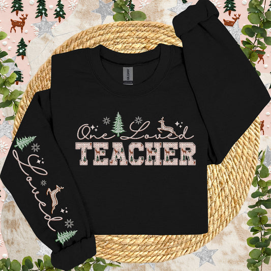 ONE LOVED TEACHER- DTF