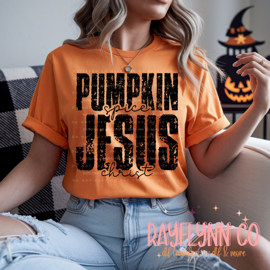 PUMPKIN SPICE, JESUS CHRIST- DTF