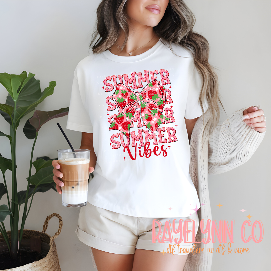 SUMMER STRAW VIBES- DTF