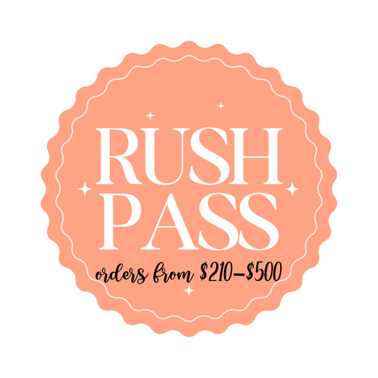 RUSH PASS $210-$500