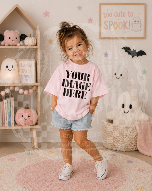 GILDAN 5000 PINK BLANK MOCKUP- DIGITAL DOWNLOAD