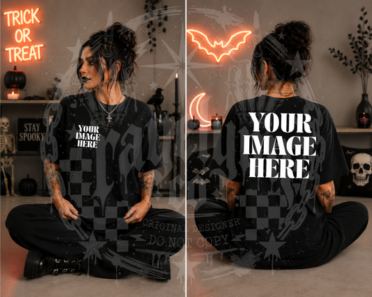 BELLA CANVAS BLACK BLANK MOCK UP- DIGITAL DOWNLOAD