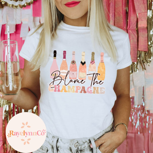 BLAME THE CHAMPAGNE
