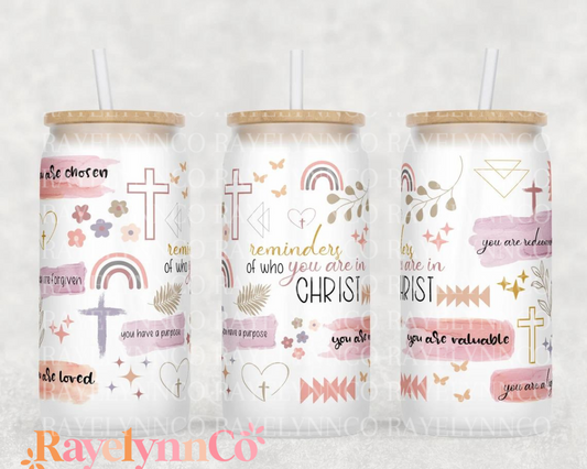 WE ARE CHOSEN- 16 OZ GLASS TUMBLER