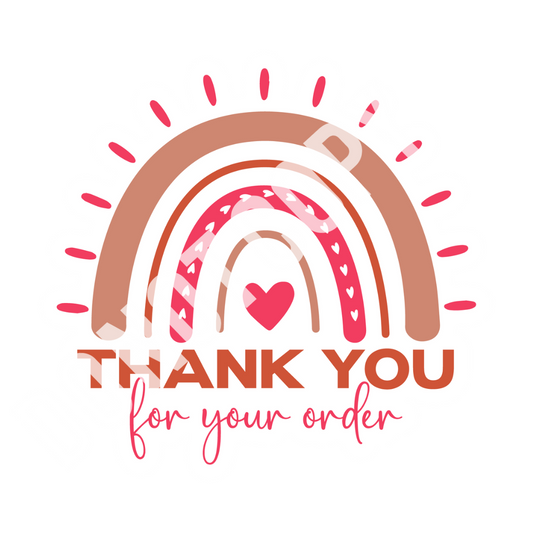 THANK YOU FOR YOUR ORDER