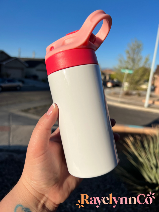 PINK- 12 OZ SUB STAINLESS TUMBLER