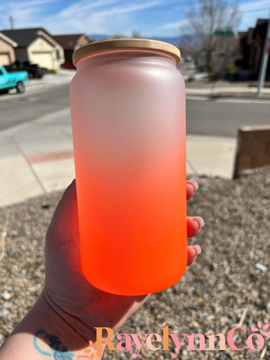 BURNT ORANGE- 16 OZ TUMBLER