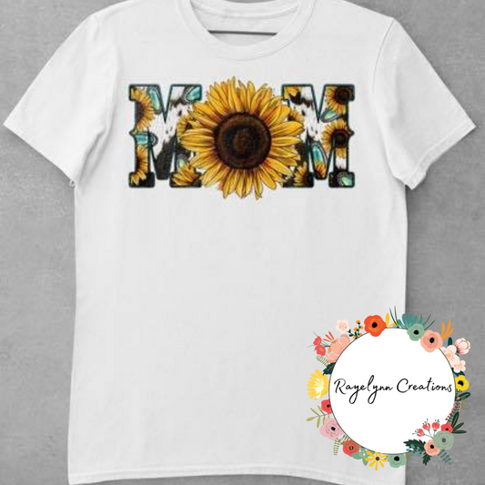 Sunflower Mom short sleeve shirt