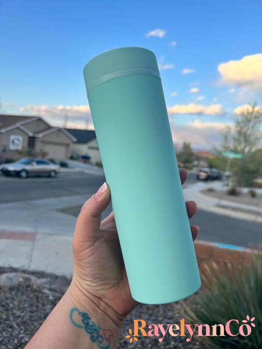 BLUE- 16 OZ ACRYLIC SKINNY