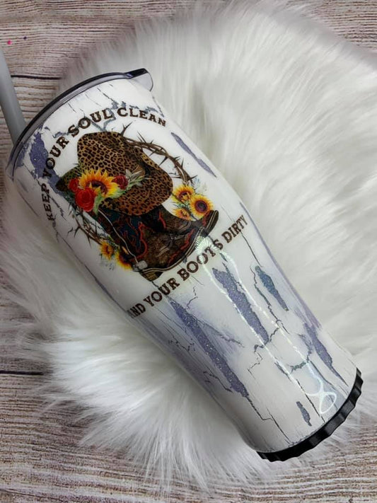 30 Oz Horse Tumbler