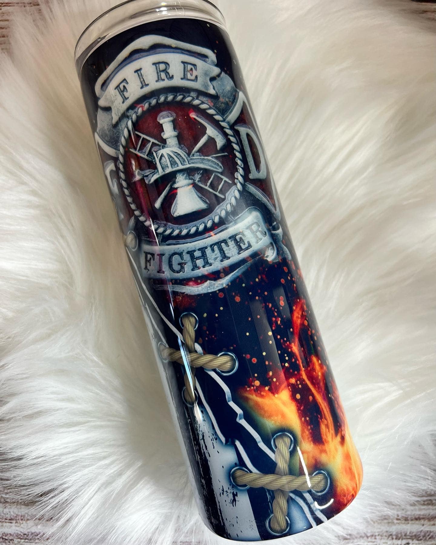 20 Oz Fire Fighter tumbler