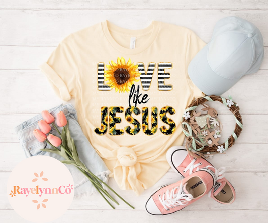 LOVE JESUS (SUNFLOWER)